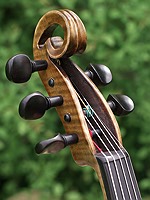 violin / viola 5 string scroll