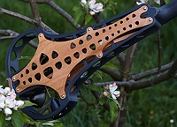 violorama sycorax electric five-string-violin beech wood back arch